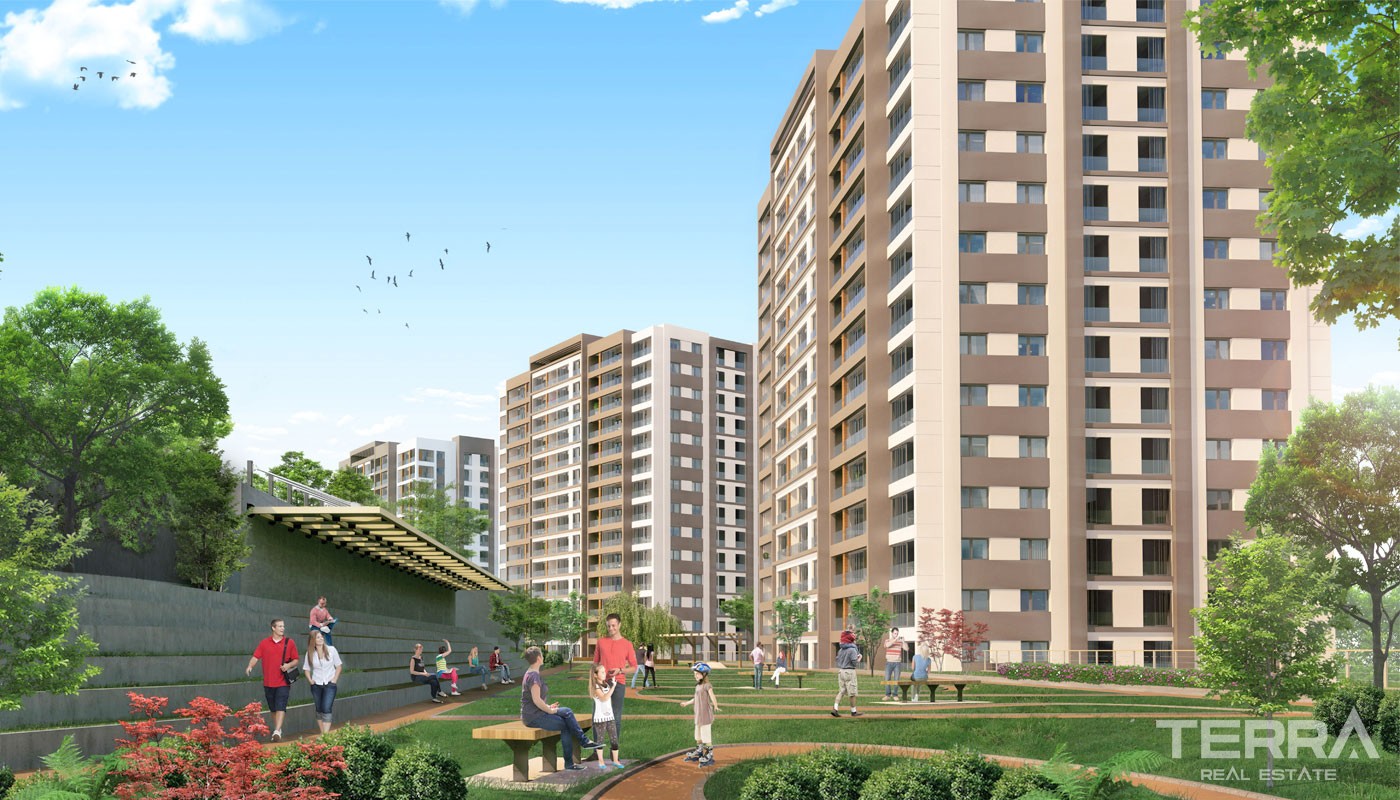 Key Ready Istanbul Apartments 3 Minutes from the Coast in Beylikdüzü - 32714
