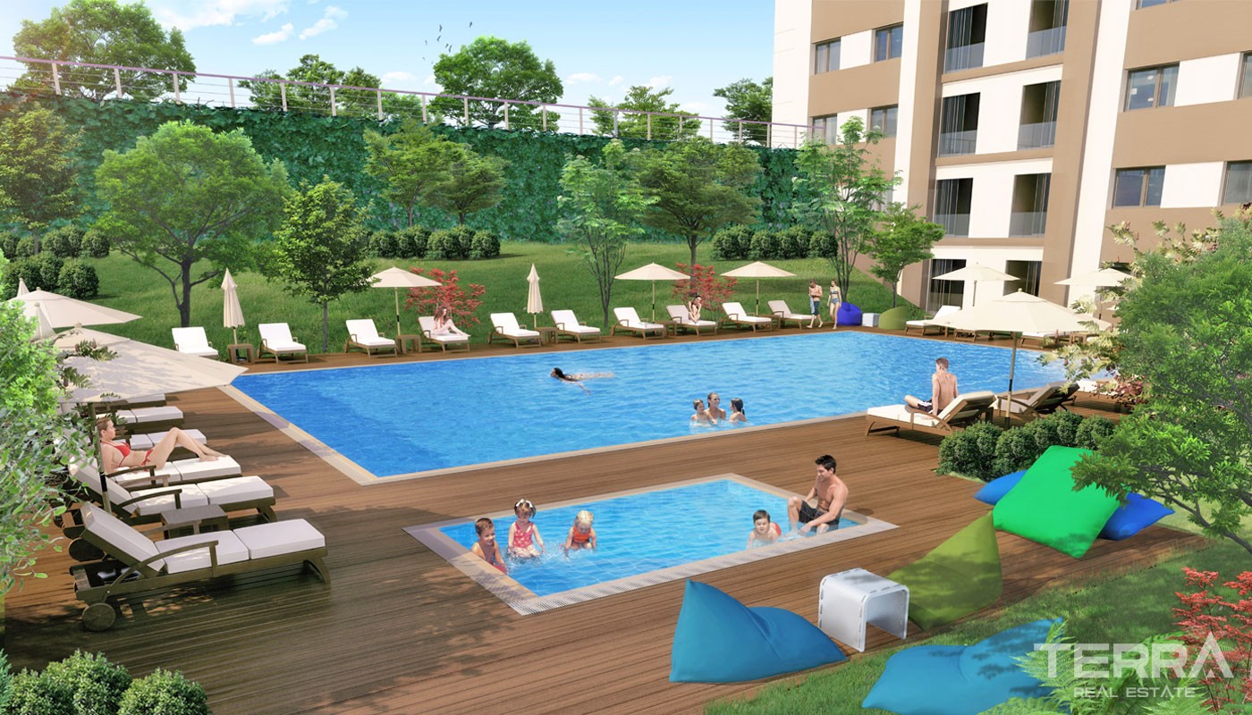 Key Ready Istanbul Apartments 3 Minutes from the Coast in Beylikdüzü - 32717