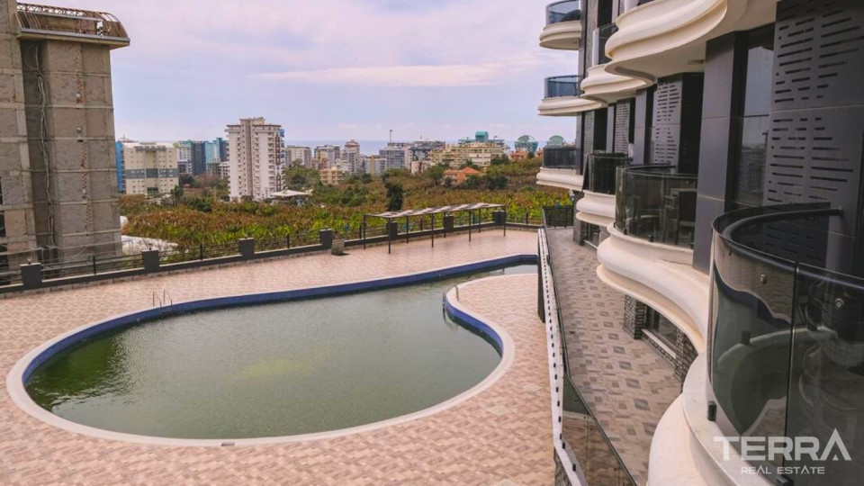 Luxury Apartments in a Residence With Rich Social Amenities in Alanya