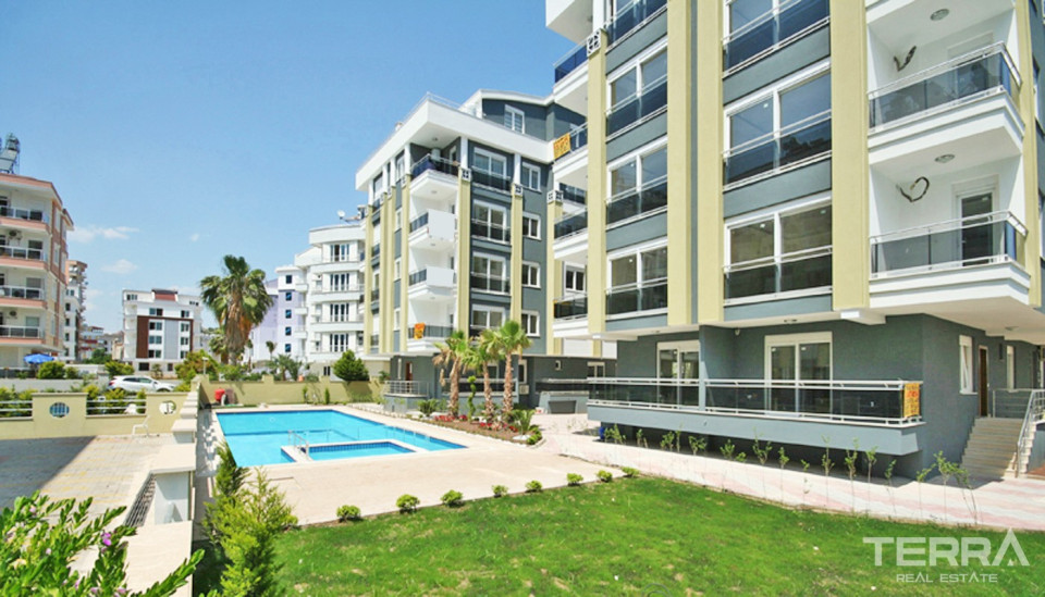 Affordable Antalya Flat for Sale Located Close to Konyaaltı Beach