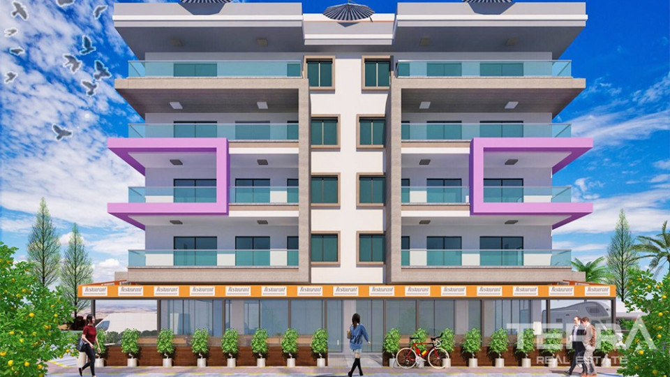 Sea View Apartments in Alanya Cikcilli