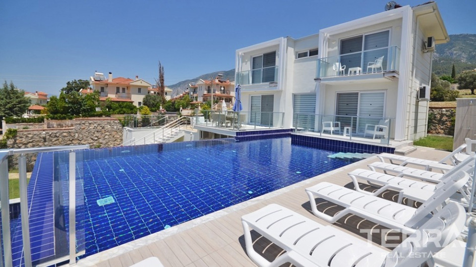 Elegant Villa in Fethiye Ovacık with Charming Mountain Views