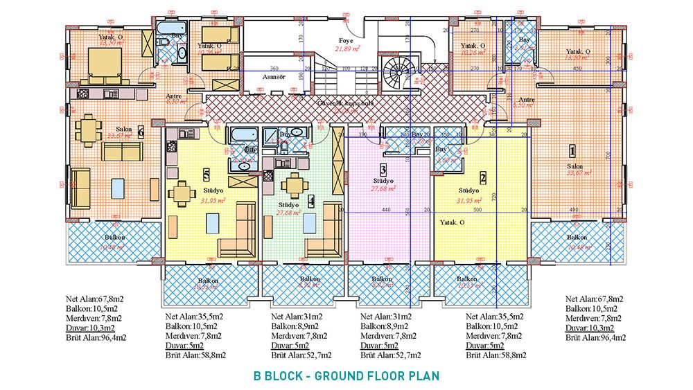 Orion Resort – Apartments for Sale in Avsallar, Alanya, Turkey - 72
