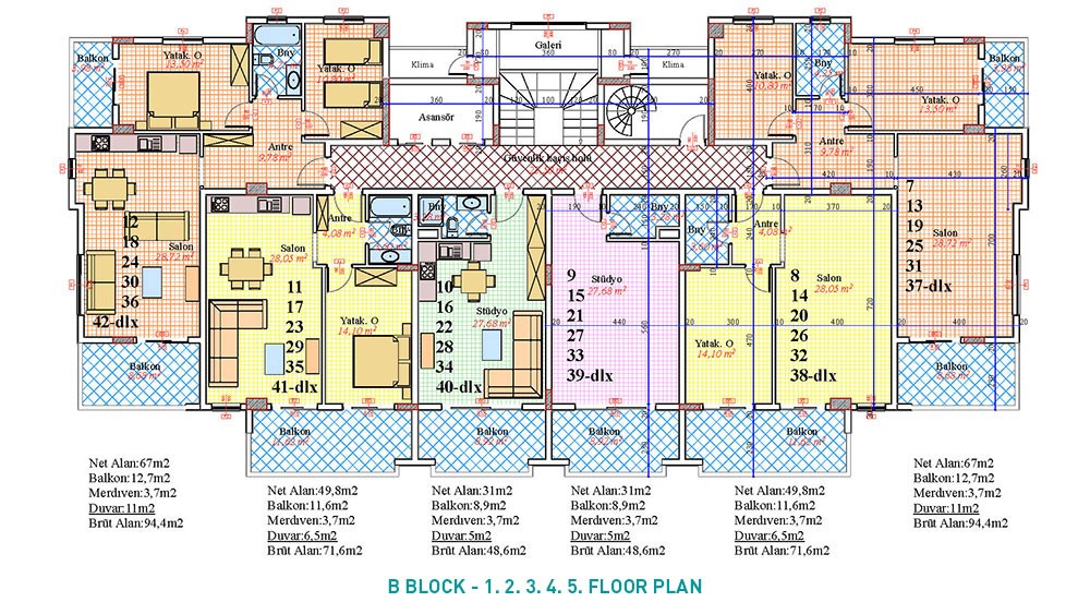 Orion Resort – Apartments for Sale in Avsallar, Alanya, Turkey - 73