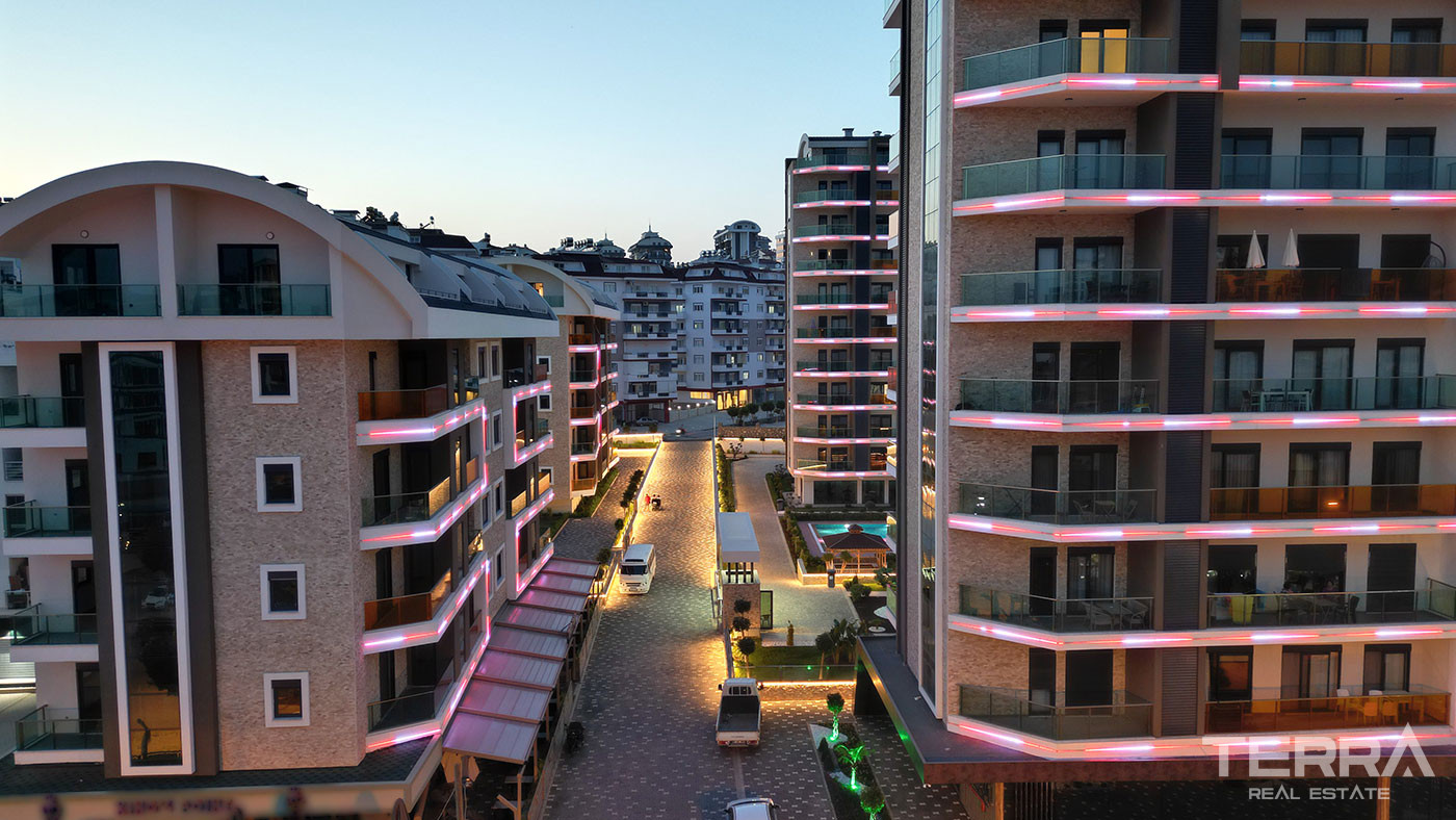 Lägenheter till salu i Avsallar centrum, Alanya, Turkiet - 91735