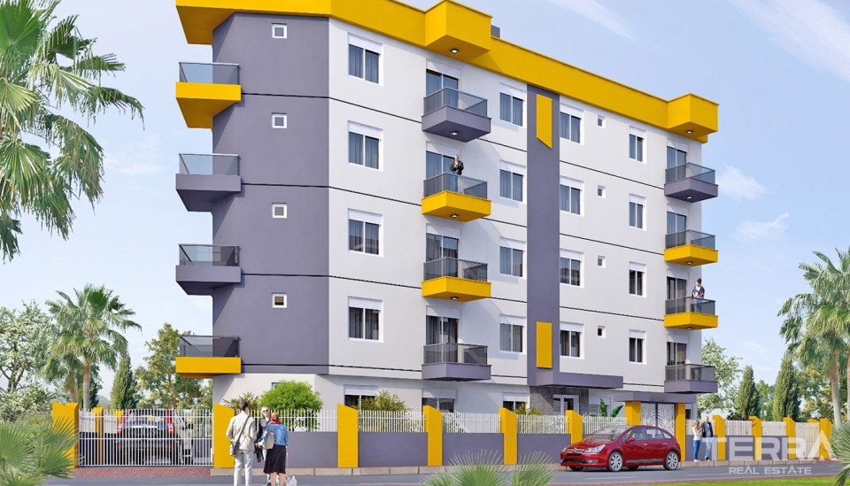Budget Apartments for Sale at a Central Location in Antalya