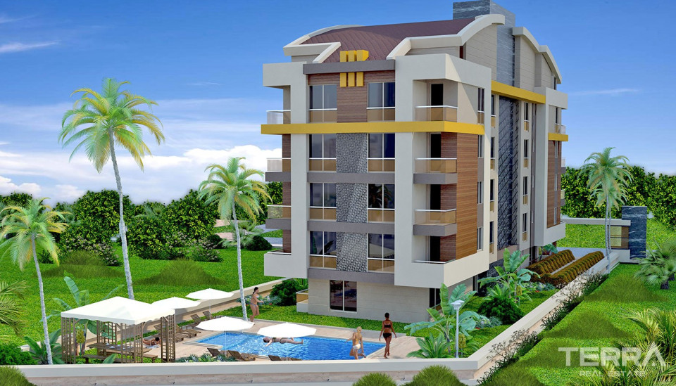 Comfortable Apartments with Rich Facilities in Antalya Konyaaltı