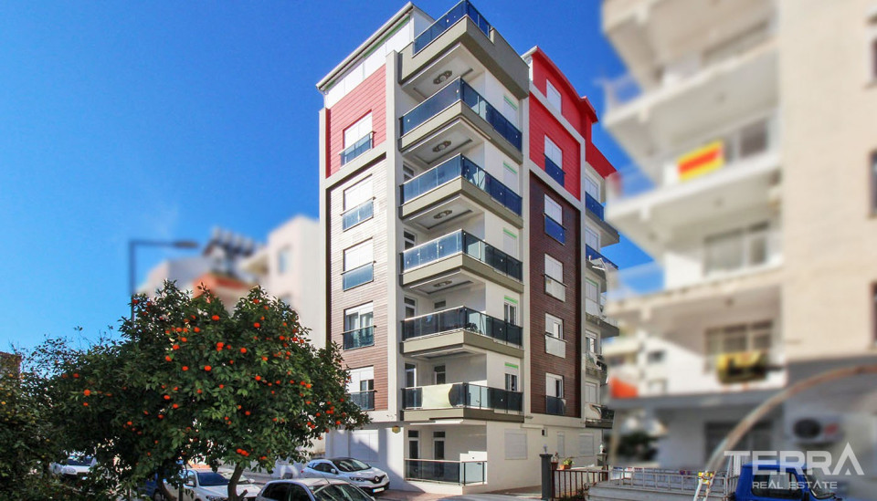 Bargain Apartments with Spacious Interiors for Sale in Antalya Centrum