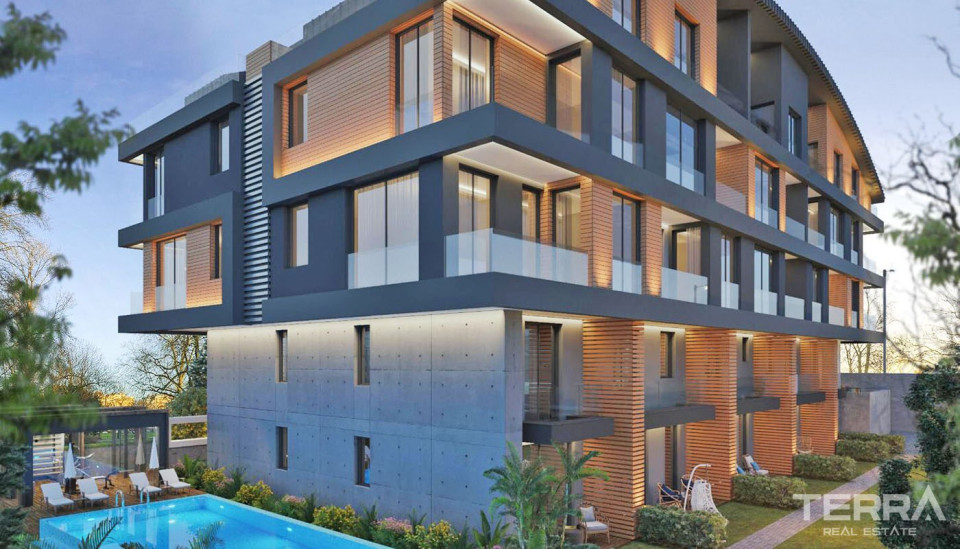 Budget Flats in Konyaaltı Antalya Located in a Modern Complex