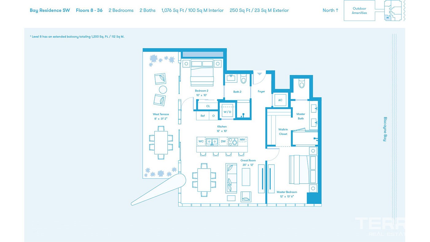 Stylish Apartments in Miami East Edgewater with Charming Sea Views - 36274