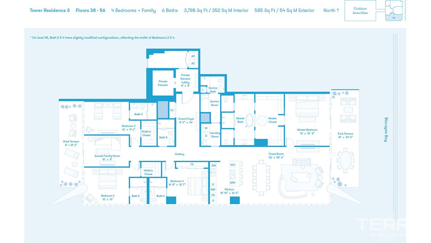 Stylish Apartments in Miami East Edgewater with Charming Sea Views - 36277