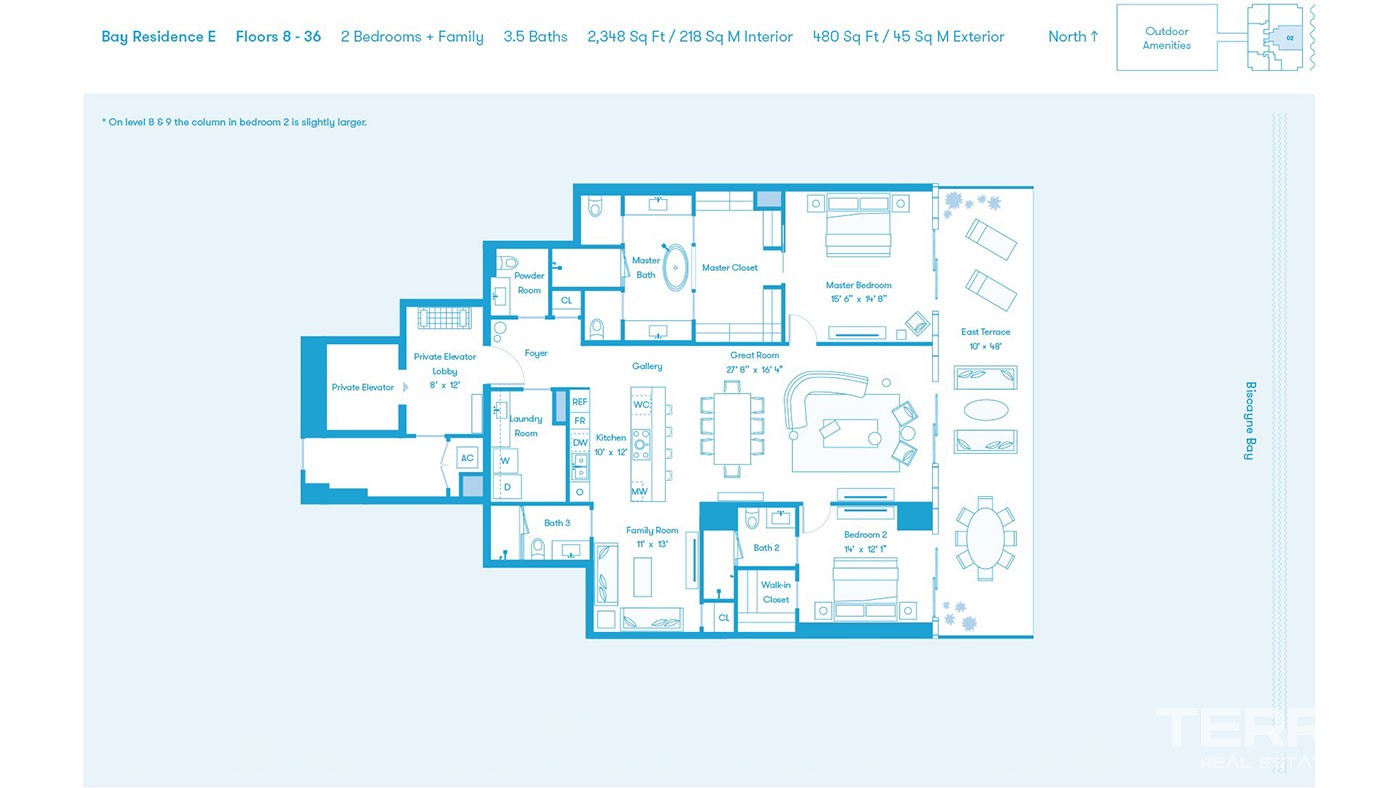 Stylish Apartments in Miami East Edgewater with Charming Sea Views - 36278