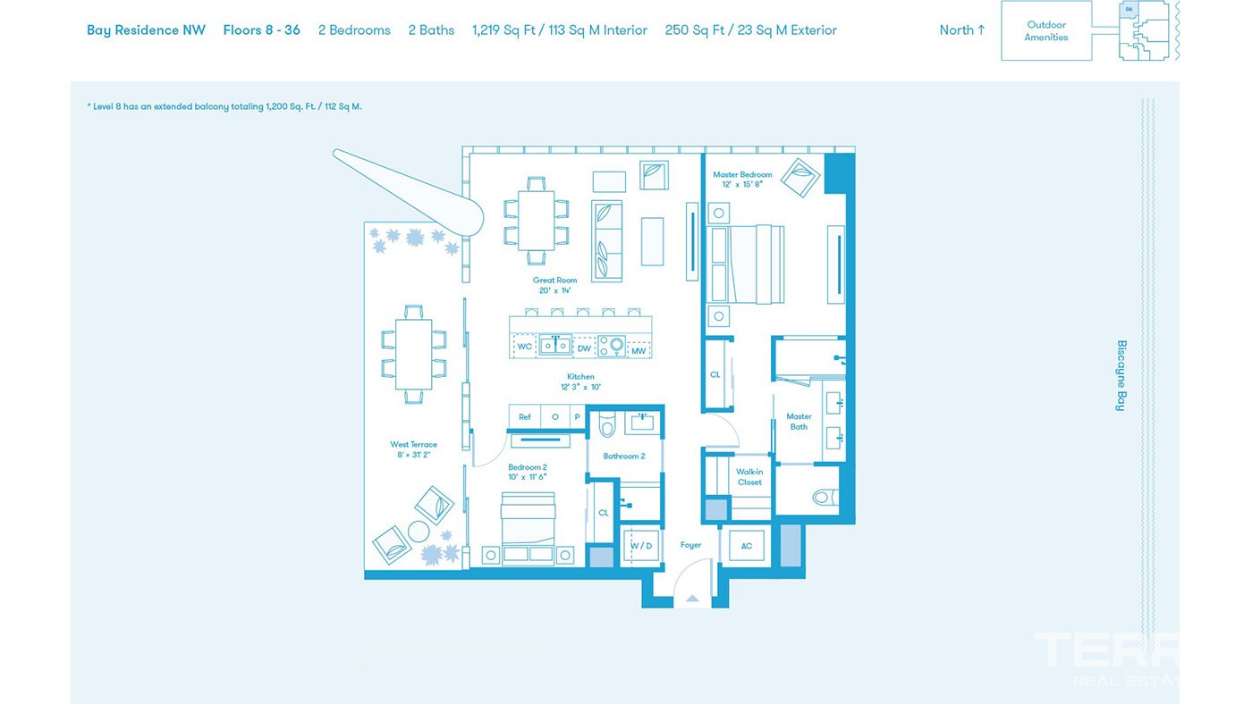 Stylish Apartments in Miami East Edgewater with Charming Sea Views - 36282