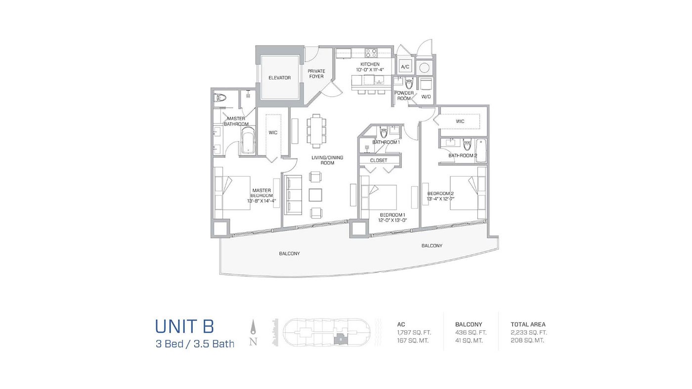 Seafront Miami Apartments Offer Luxury Living with Rich Facilities - 36197