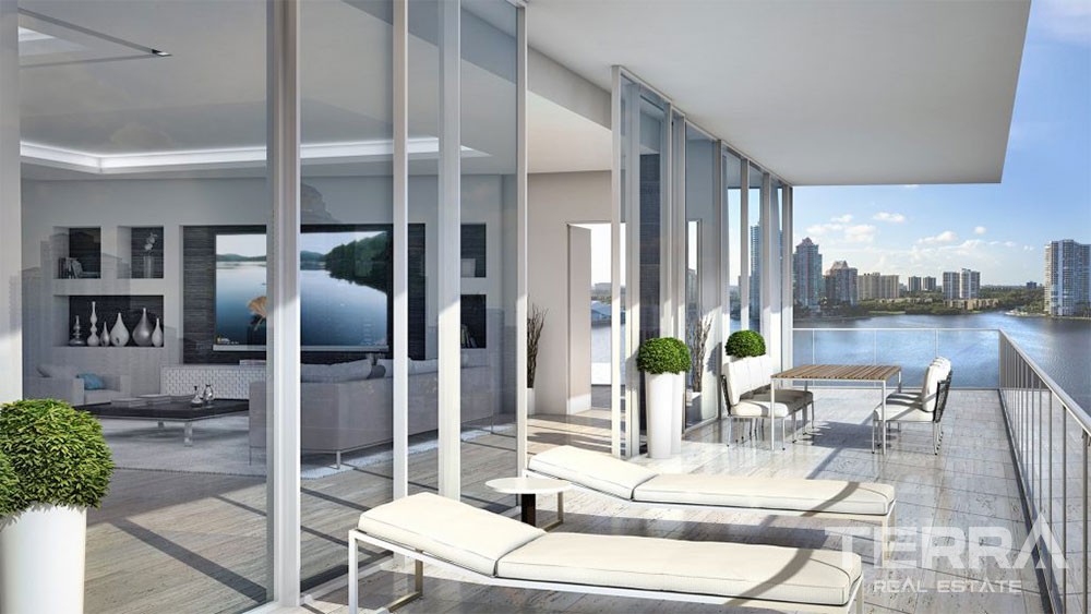 Panoramic Sea View Condos Located on an Island in Florida Aventura - 36338