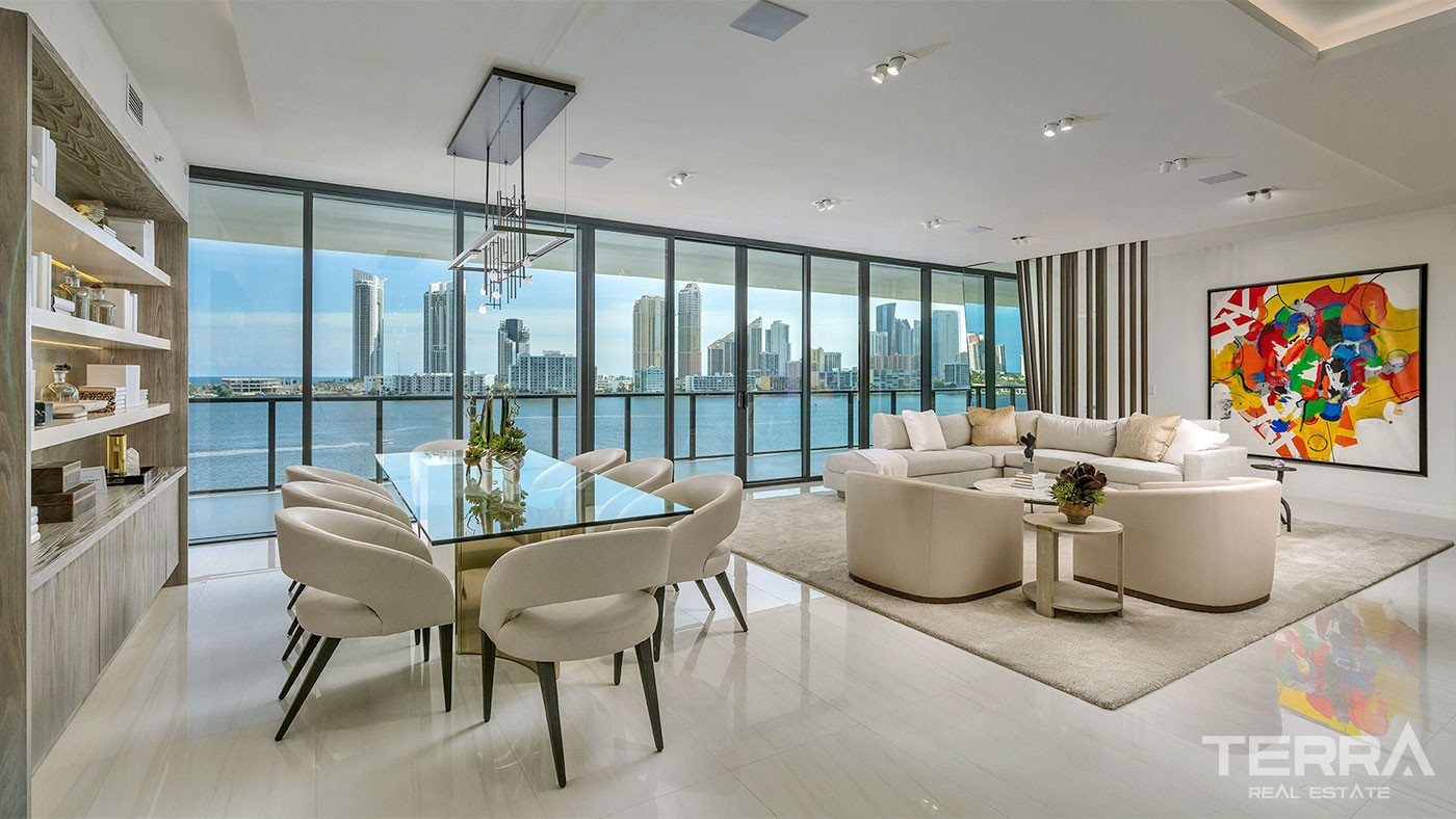 Panoramic Sea View Condos Located on an Island in Florida Aventura - 36361