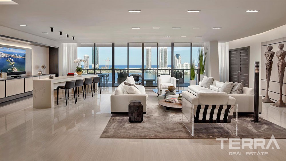 Panoramic Sea View Condos Located on an Island in Florida Aventura - 36373