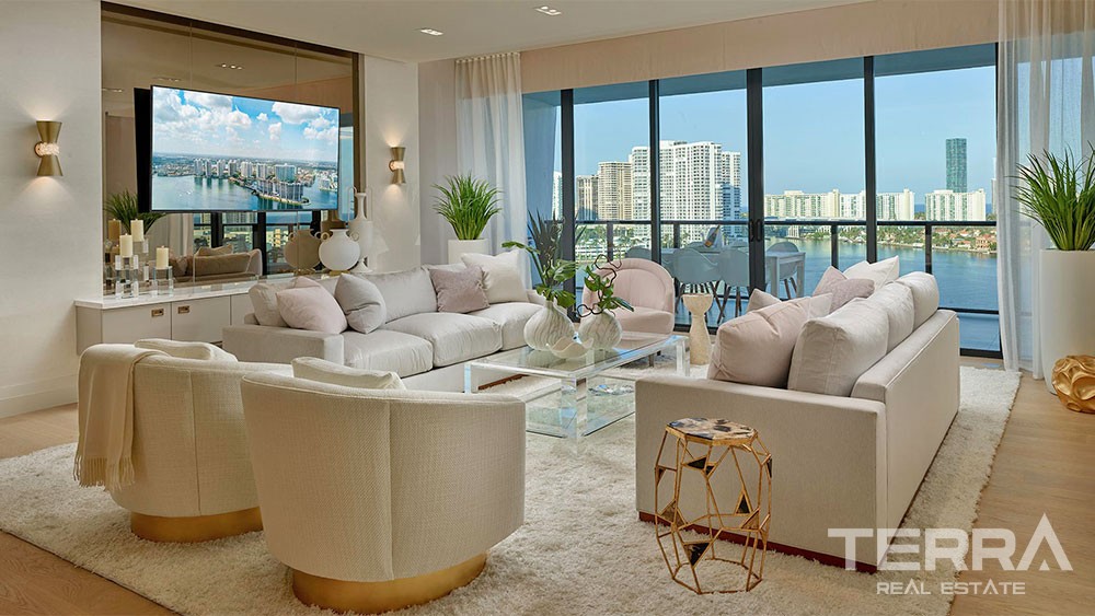 Panoramic Sea View Condos Located on an Island in Florida Aventura - 36376