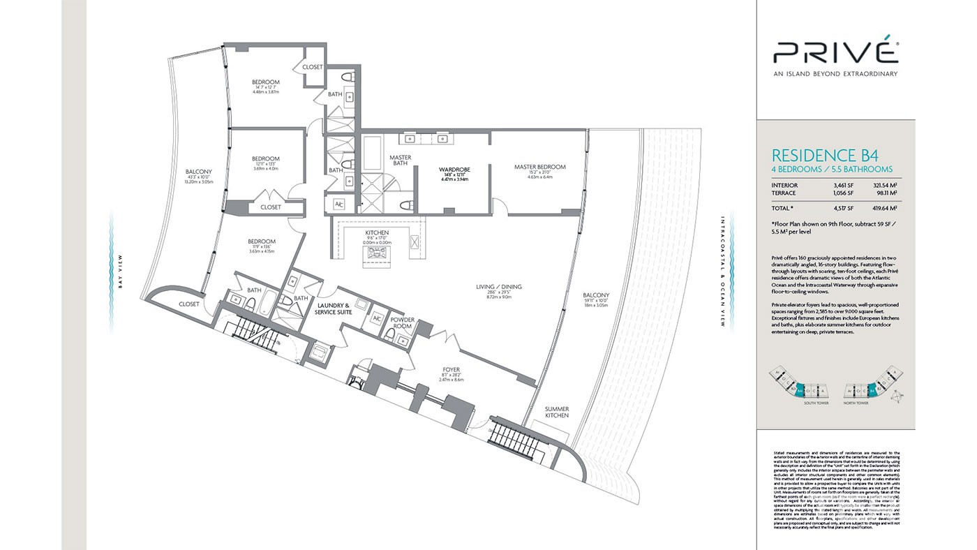 Panoramic Sea View Condos Located on an Island in Florida Aventura - 36385