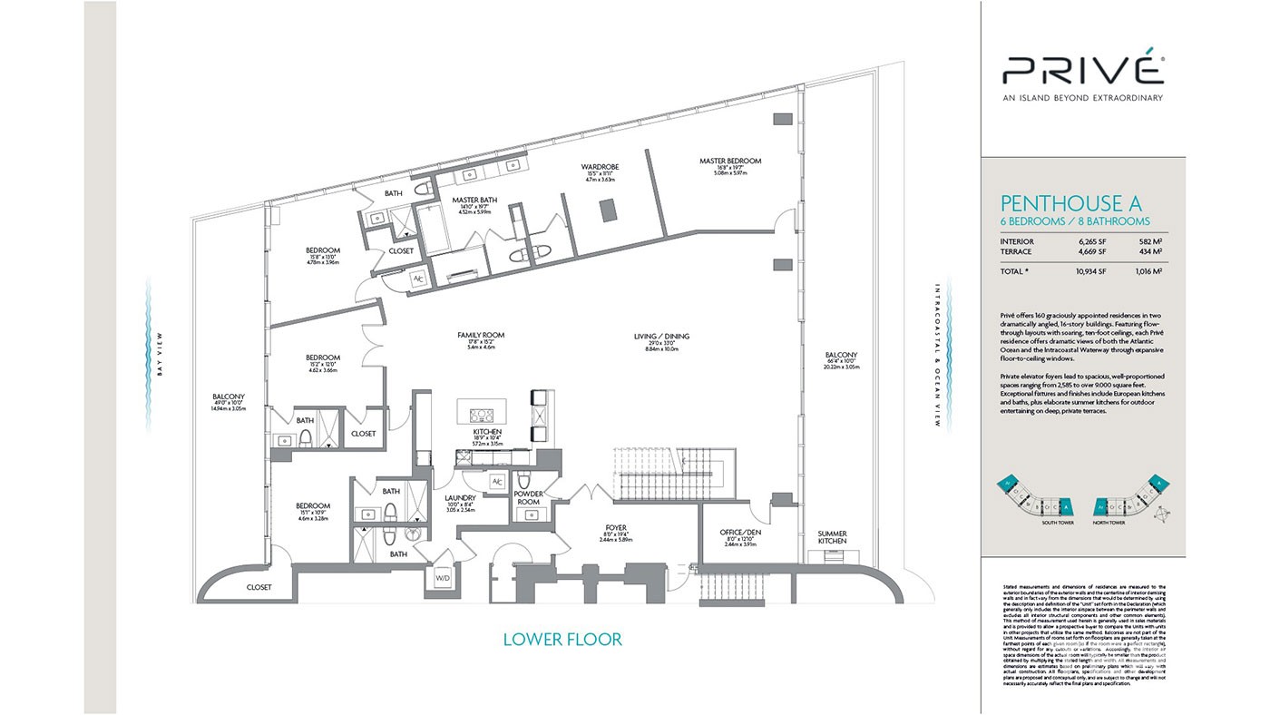 Panoramic Sea View Condos Located on an Island in Florida Aventura - 36389