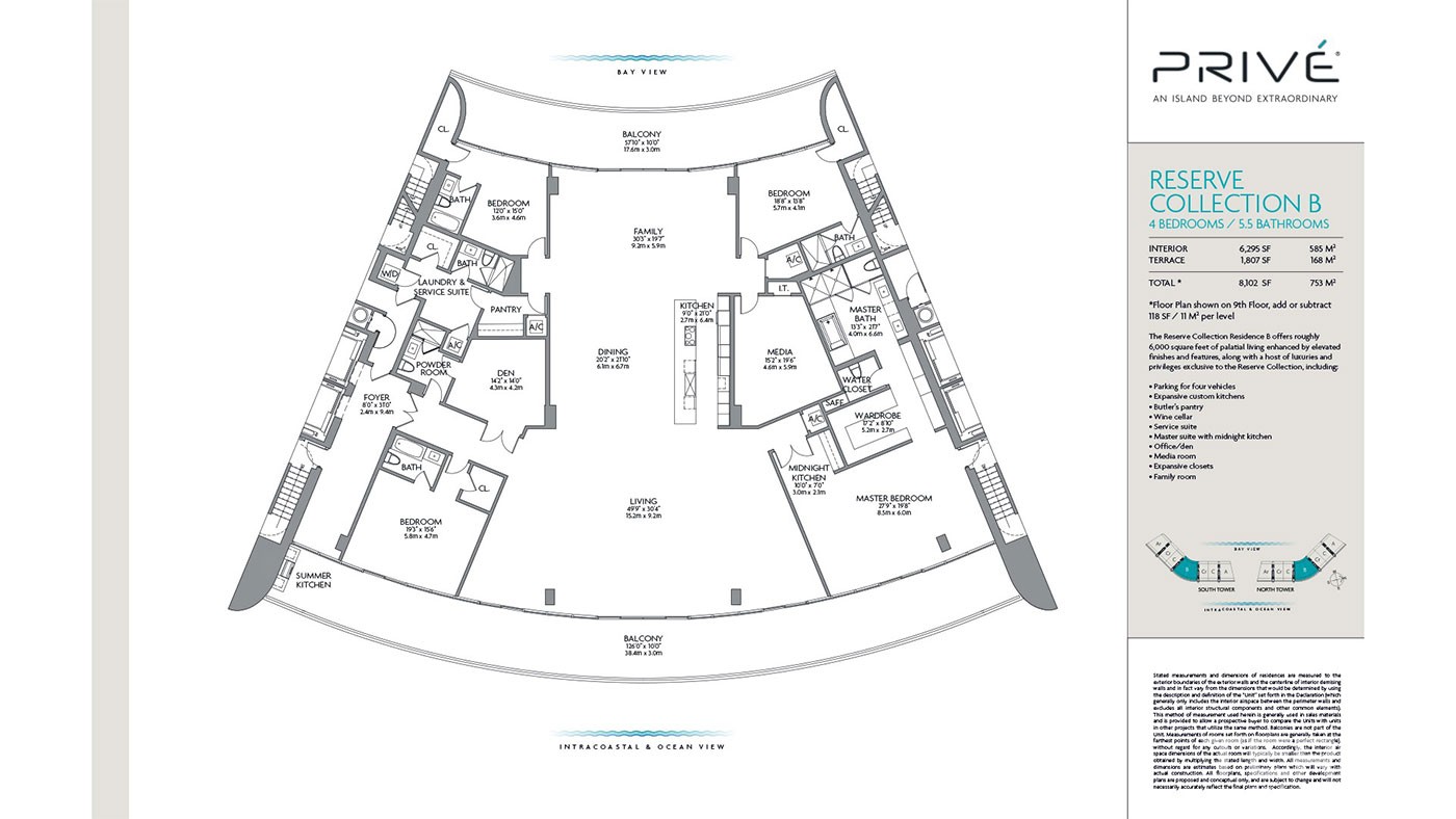 Panoramic Sea View Condos Located on an Island in Florida Aventura - 36396