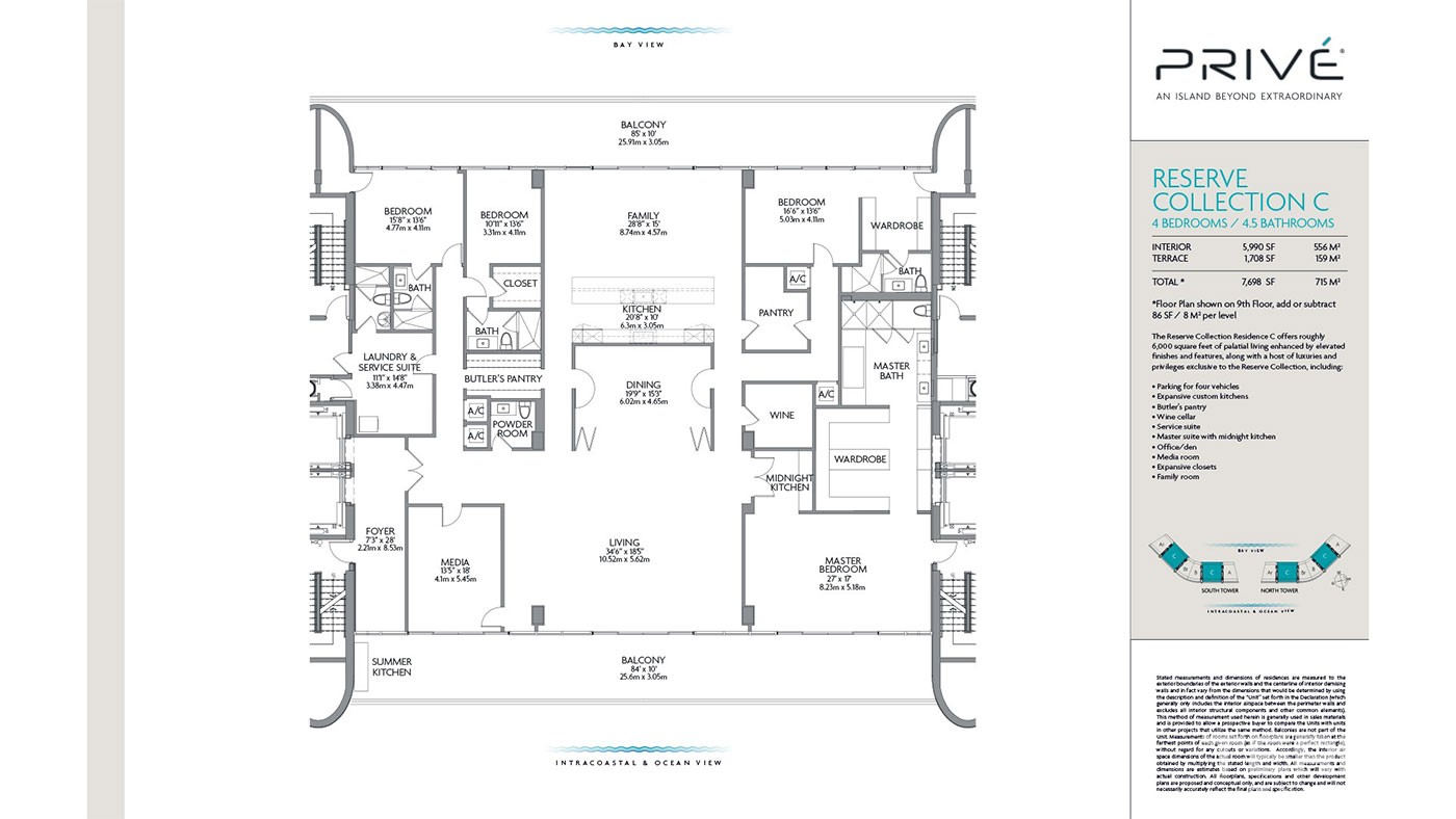 Panoramic Sea View Condos Located on an Island in Florida Aventura - 36397