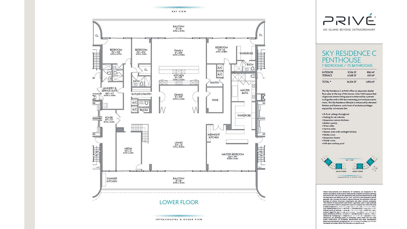 Panoramic Sea View Condos Located on an Island in Florida Aventura - 36399