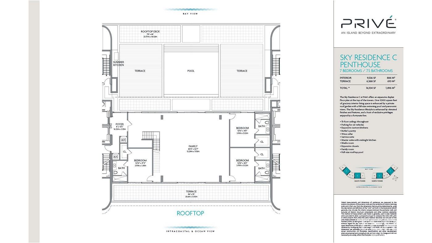 Panoramic Sea View Condos Located on an Island in Florida Aventura - 36400