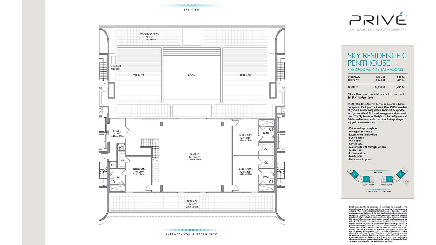 Panoramic Sea View Condos Located on an Island in Florida Aventura - 36414