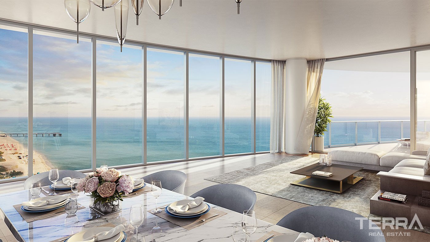 Amerika Miami'de Deniz Manzaralı Satılık Daireler - 36456