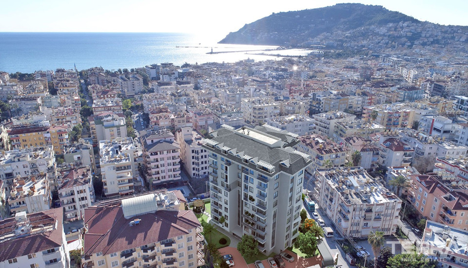 Centrally Located Apartments in New Luxury Residence in Alanya