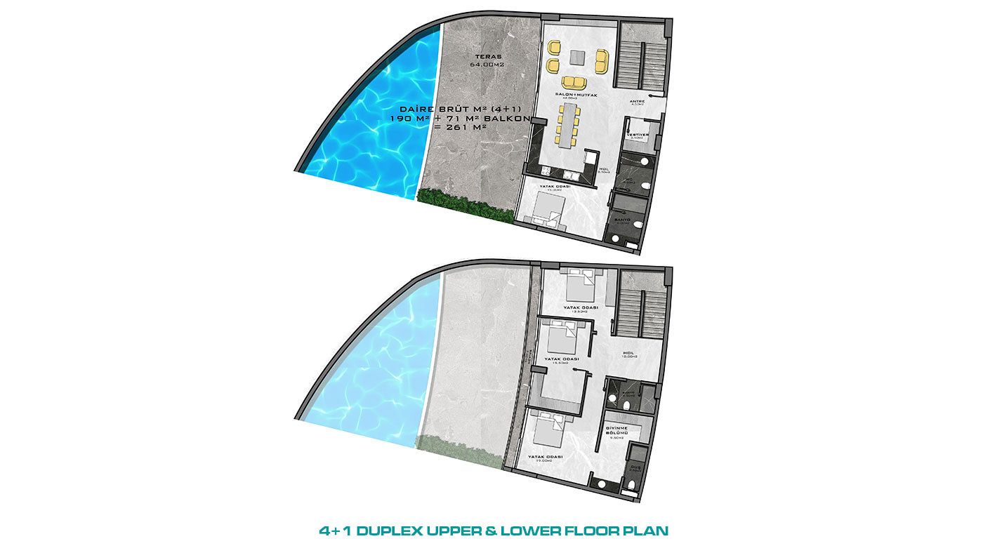 Alanya'da Denize Sıfır Ultra-Lüks Site İçinde Satılık Daireler - 48597