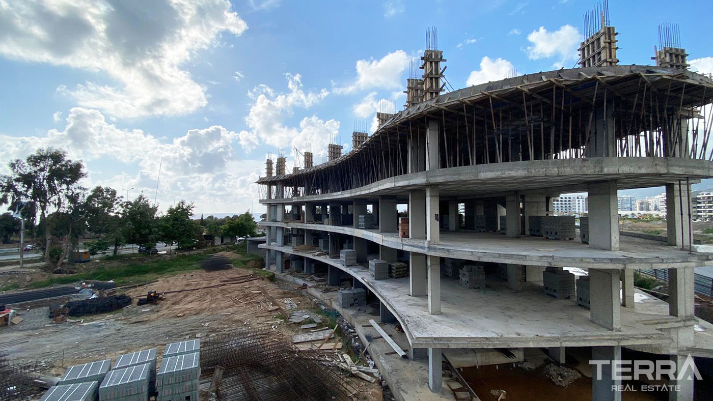 Alanya'da Denize Sıfır Ultra-Lüks Site İçinde Satılık Daireler - 48605