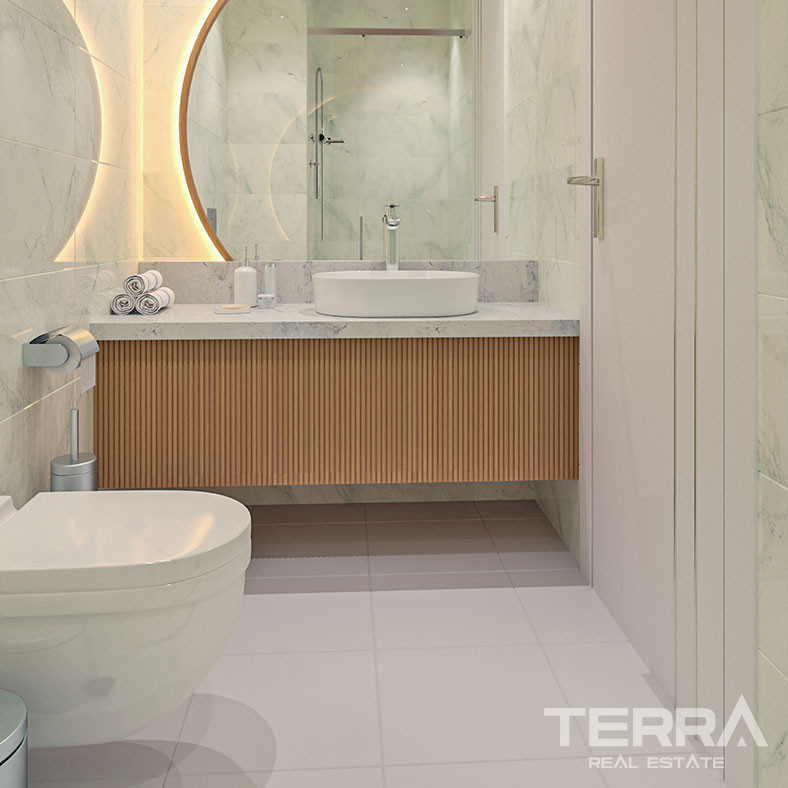 Alanya'da Denize Sıfır Ultra-Lüks Site İçinde Satılık Daireler - 57040