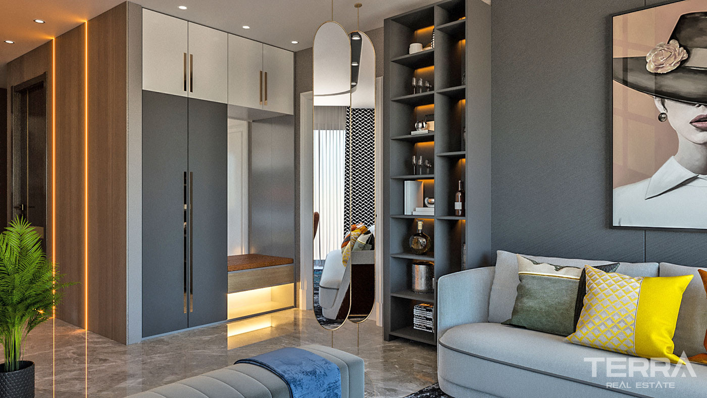 Alanya'da Denize Sıfır Ultra-Lüks Site İçinde Satılık Daireler - 57049