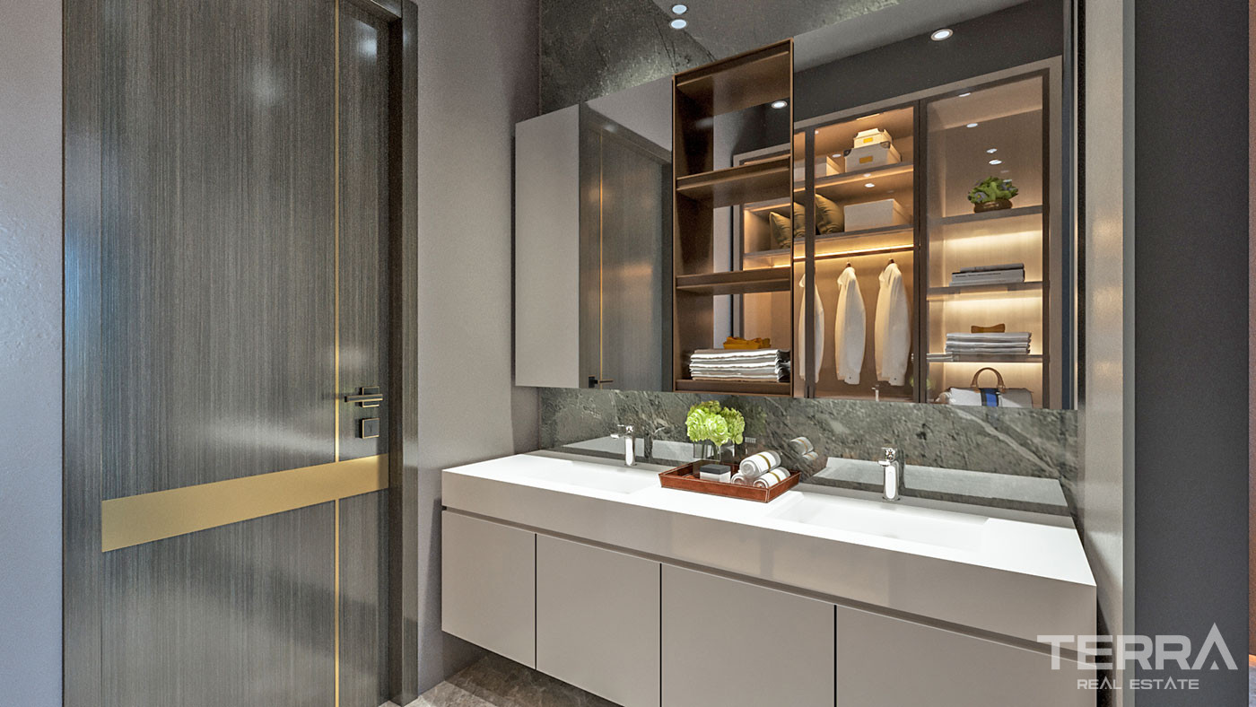 Alanya'da Denize Sıfır Ultra-Lüks Site İçinde Satılık Daireler - 57067