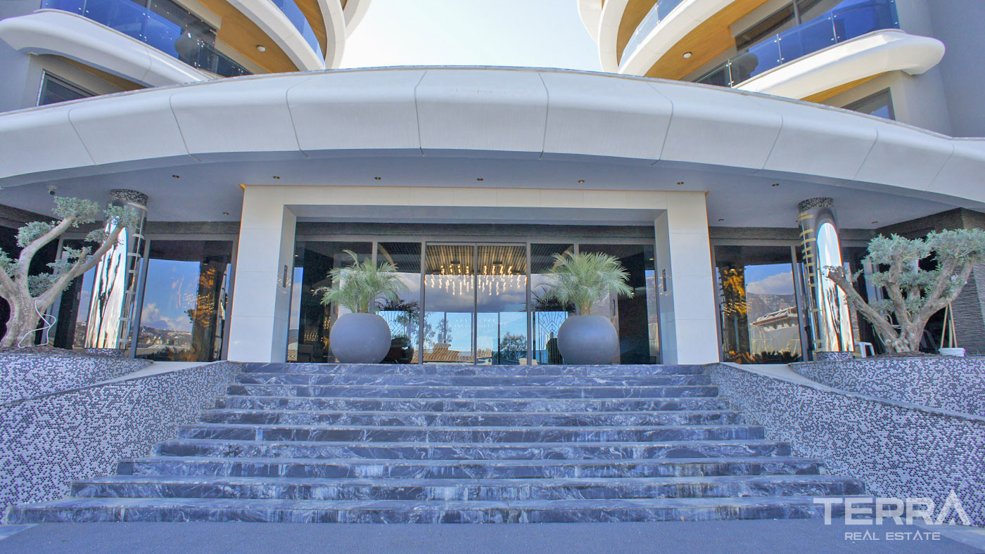 Alanya'da Denize Sıfır Ultra-Lüks Site İçinde Satılık Daireler - 66445