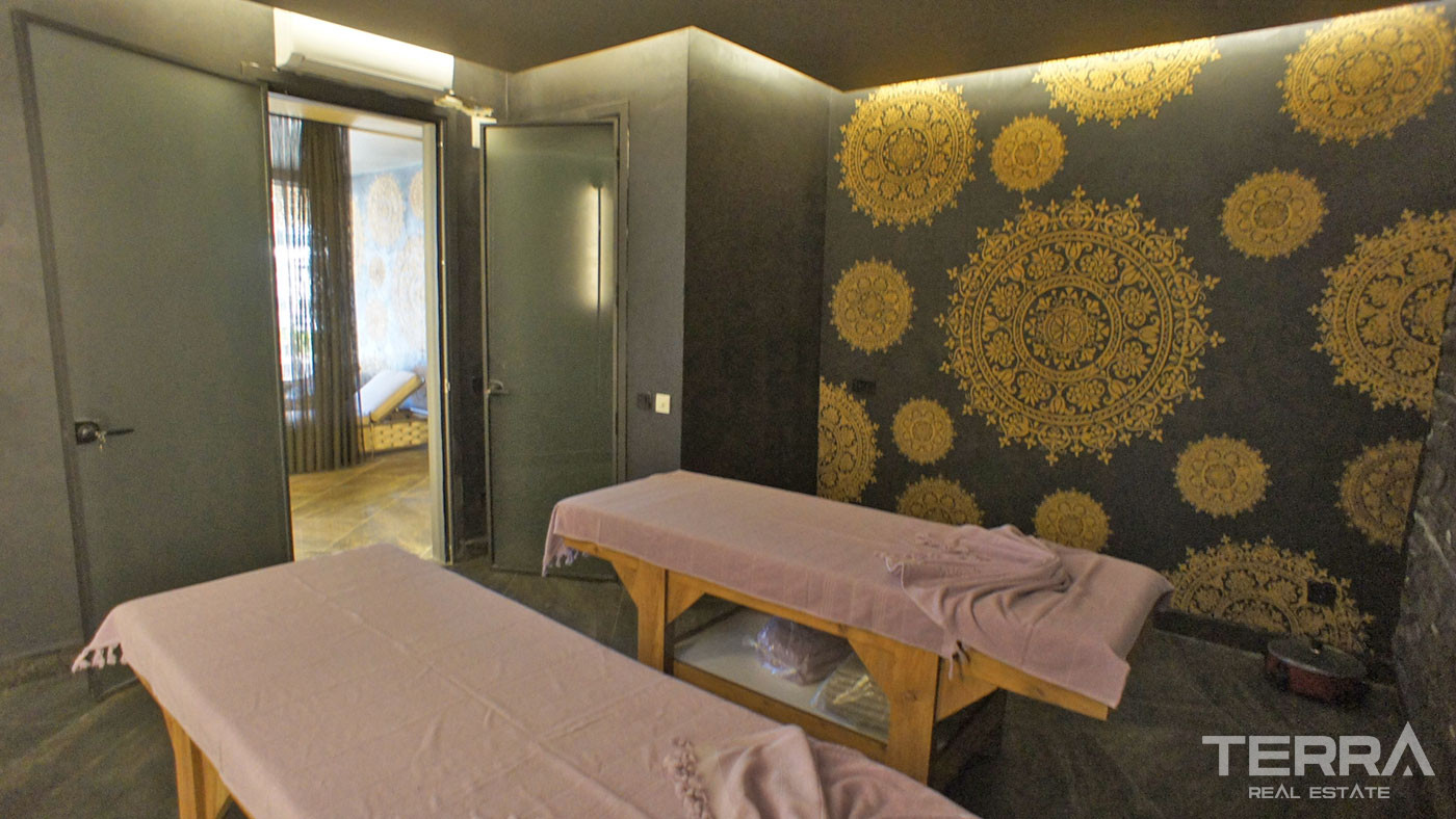 Alanya'da Denize Sıfır Ultra-Lüks Site İçinde Satılık Daireler - 66464