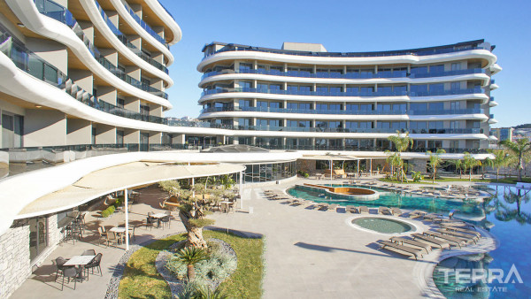 Panoramic Sea View Apartments with Private Beach in Alanya Kargıcak