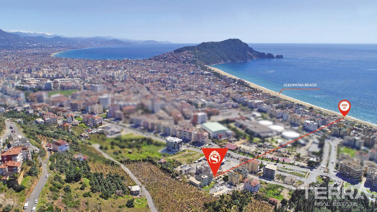 Splendid Apartments Close to Cleopatra Beach in Alanya Centre - 36872