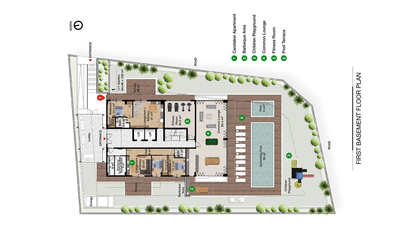 Splendid Apartments Close to Cleopatra Beach in Alanya Centre - 39702