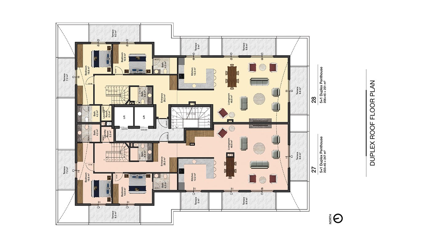 Splendid Apartments Close to Cleopatra Beach in Alanya Centre - 39707