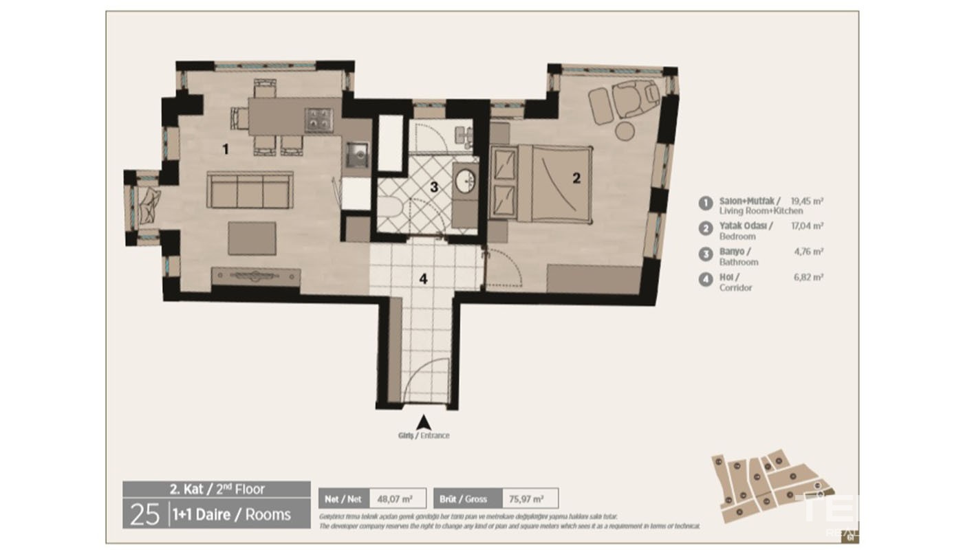 Appartements de Luxe Proches de l’Avenue Istiklal à Istanbul Beyoğlu - 37022