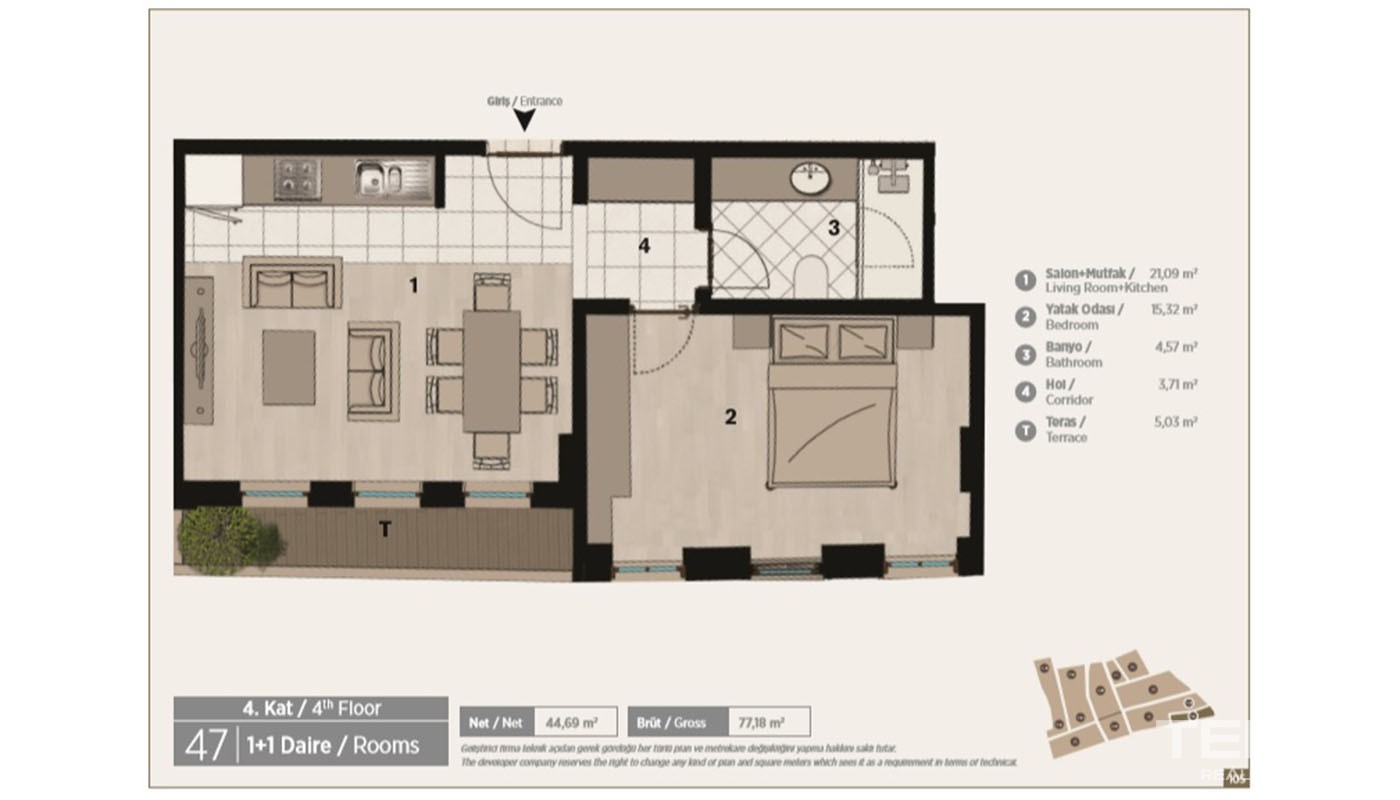 Appartements de Luxe Proches de l’Avenue Istiklal à Istanbul Beyoğlu - 37033