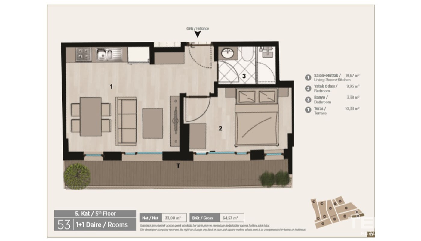 Appartements de Luxe Proches de l’Avenue Istiklal à Istanbul Beyoğlu - 37037