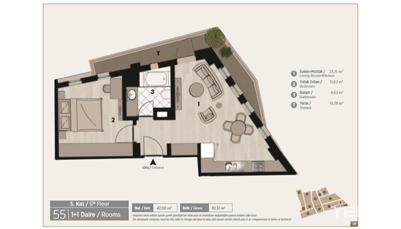 Appartements de Luxe Proches de l’Avenue Istiklal à Istanbul Beyoğlu - 37038