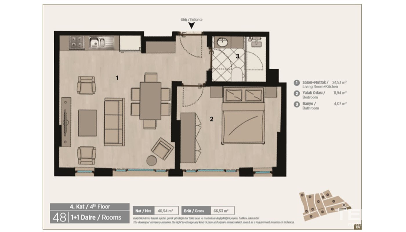 Appartements de Luxe Proches de l’Avenue Istiklal à Istanbul Beyoğlu - 37040