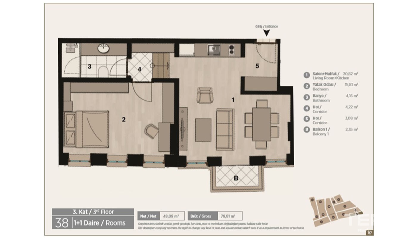 Appartements de Luxe Proches de l’Avenue Istiklal à Istanbul Beyoğlu - 37042