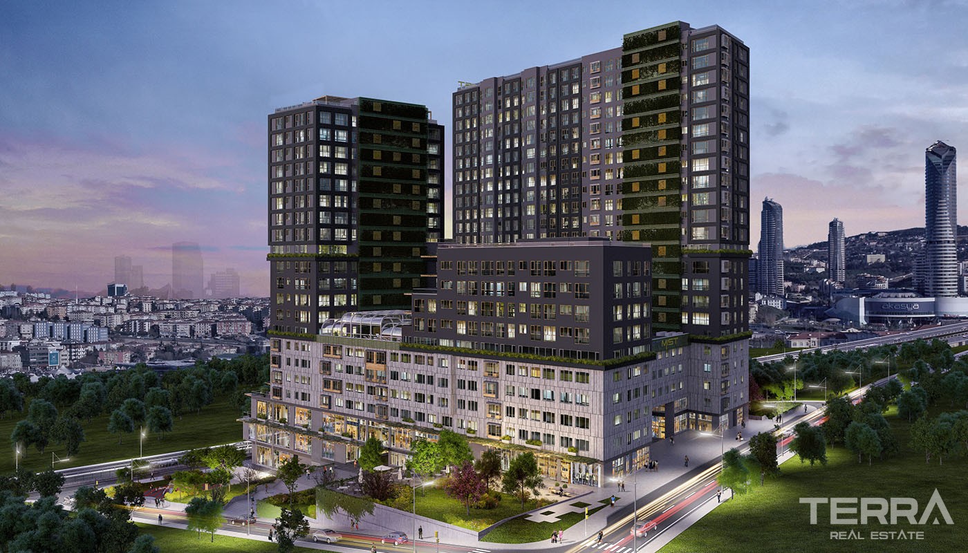 Eleganckie apartamenty w nowoczesnej rezydencji w Kadıköy w Stambule - 36936