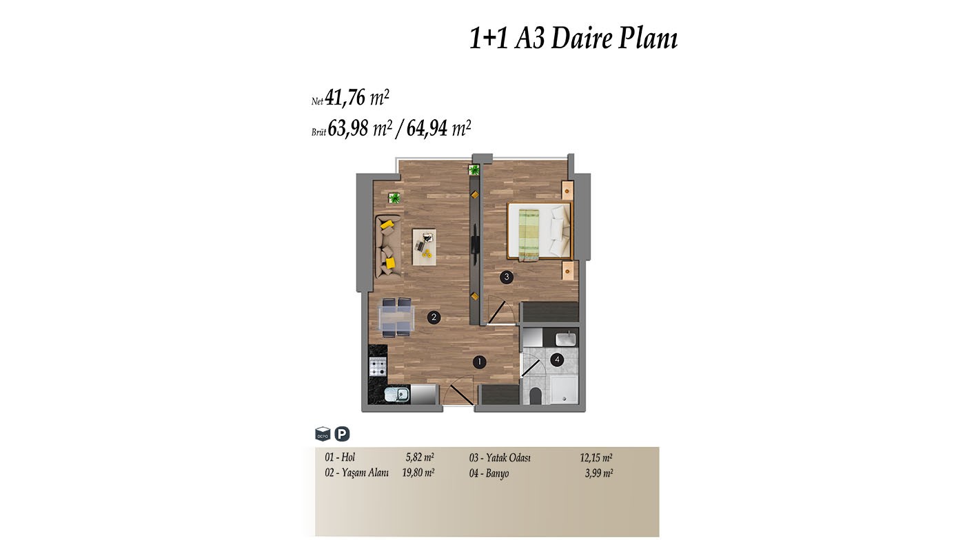 Eleganckie apartamenty w nowoczesnej rezydencji w Kadıköy w Stambule - 36948